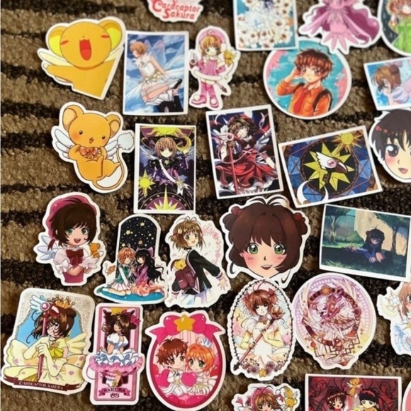 Cardcaptor Anime Sticker Set of 50 pcs Japanese Anime - Picture 4 of 7